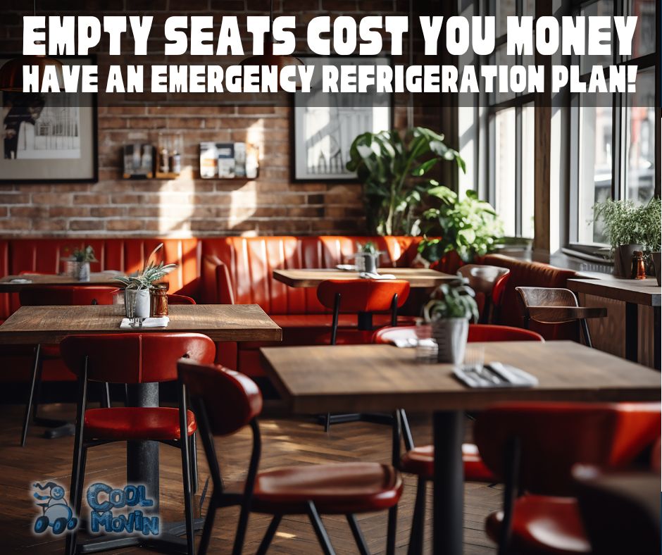 refrigeration emergency causes empty restaurant